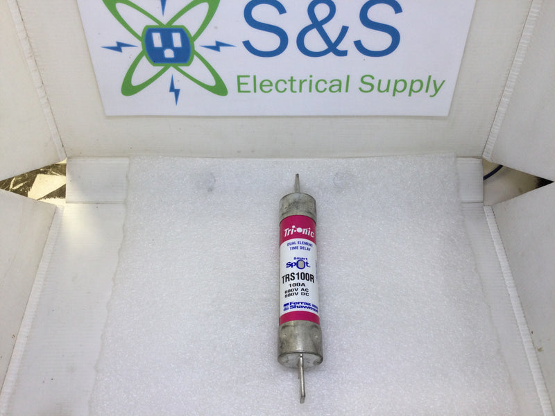 Ferraz Shawmut Tri-Onic TRS100R Dual Element 100 Amp 600V Time Delay Fuse - Smart Spot
