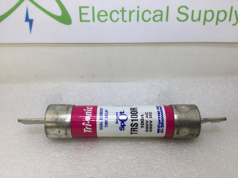 Ferraz Shawmut Tri-Onic TRS100R Dual Element 100 Amp 600V Time Delay Fuse - Smart Spot