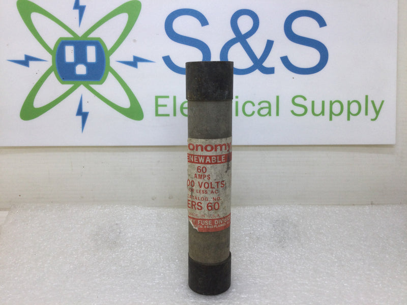 FPE/Reliance ERS 60 60 Amp 600 Volt Renewable Class H Economy FuseFuse