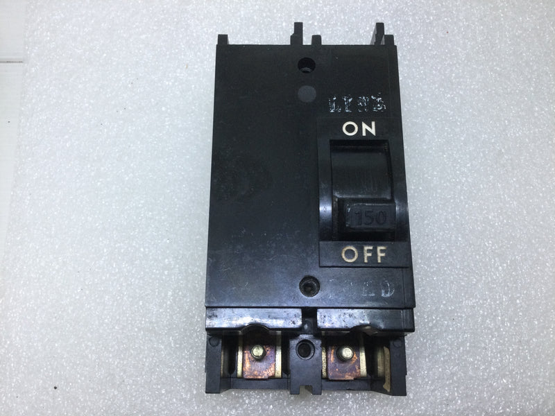 Square D Q2M2150MTG 2 Pole 150 Amp Circuit Breaker