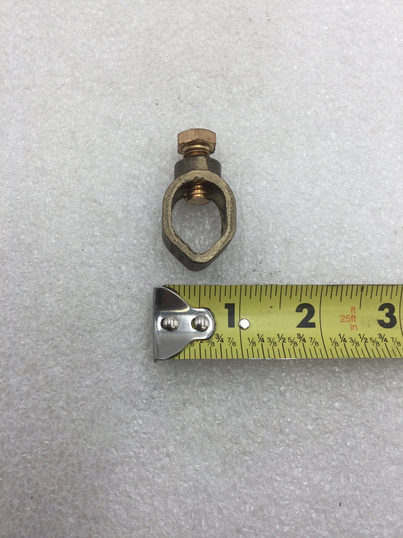S-22 Direct Burial 5/8" Bronze Ground Rod Clamp for 2-10 AWG Wire/Cable