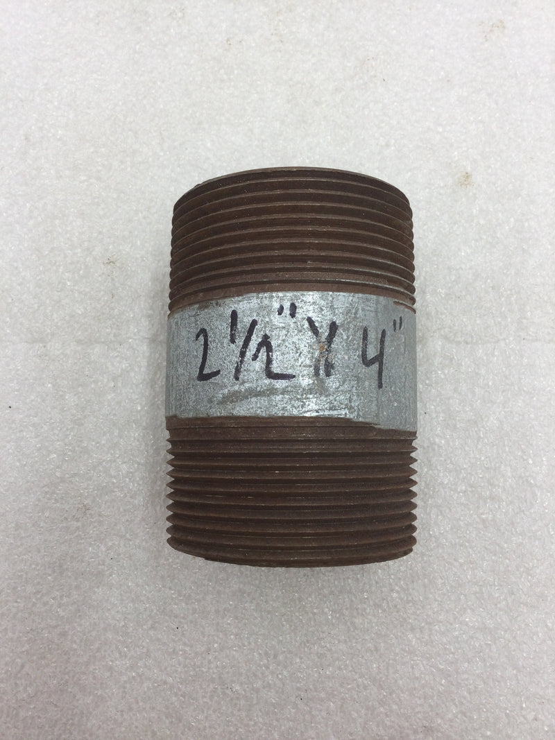 2 1/2" X 4" Rigid Conduit Nipple