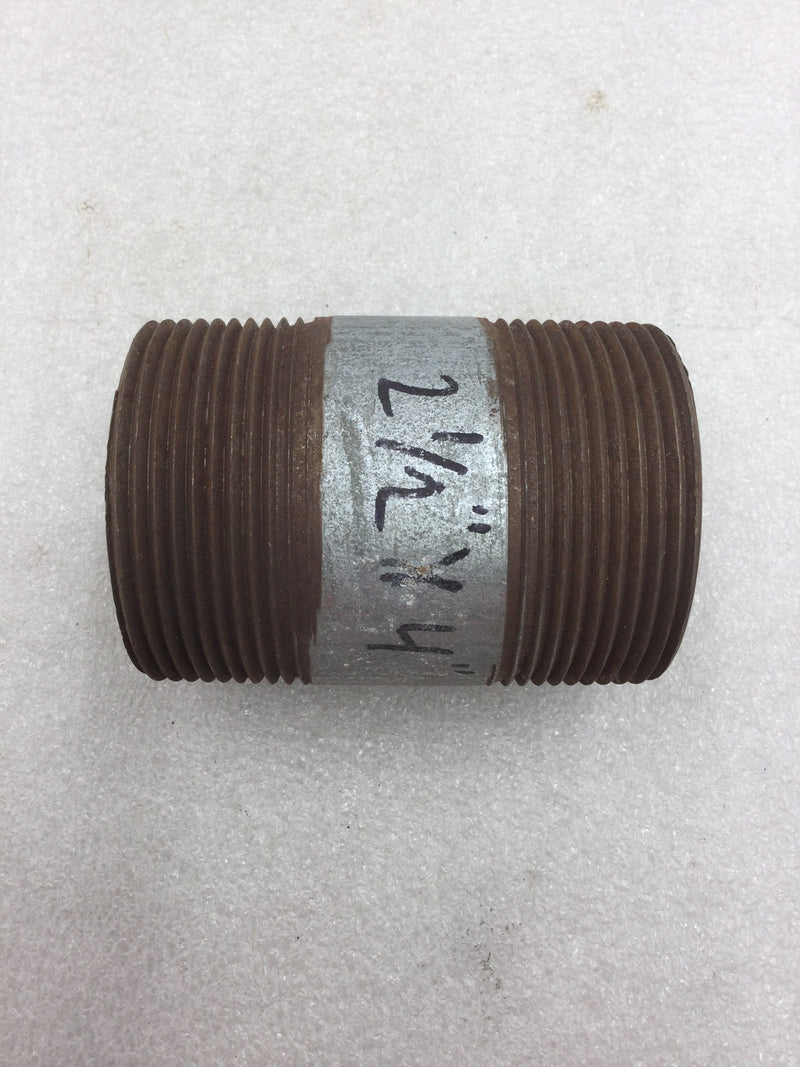 2 1/2" X 4" Rigid Conduit Nipple