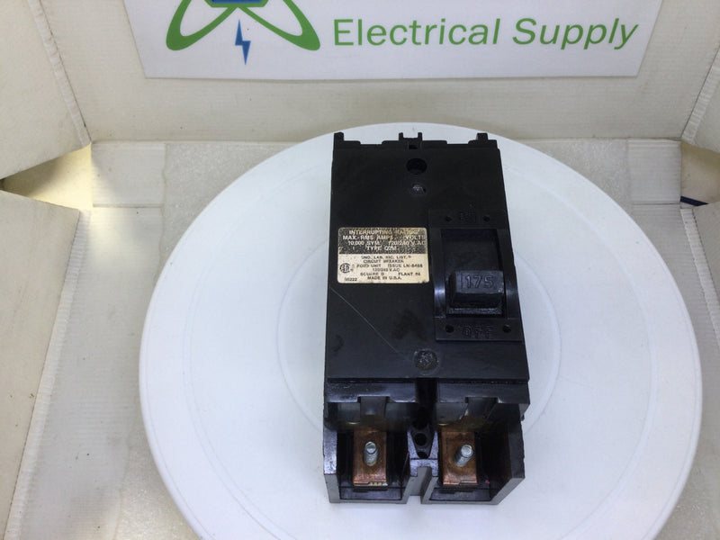 Square D Q2M2175 175 Amp 2 Pole 120/240V Type Q2M Circuit Breaker