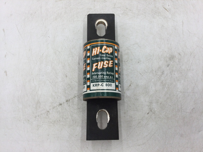 Bussmann/Cooper Hi-Cap KRP-C 800 600V or Less 800 Amp Class L Fuse Time Delay Current Limiting