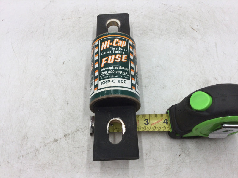 Bussmann/Cooper Hi-Cap KRP-C 800 600V or Less 800 Amp Class L Fuse Time Delay Current Limiting