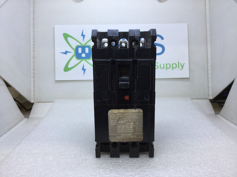 ITE E43B020 30 Amp 3 Pole 240/480V Type E Circuit Breaker