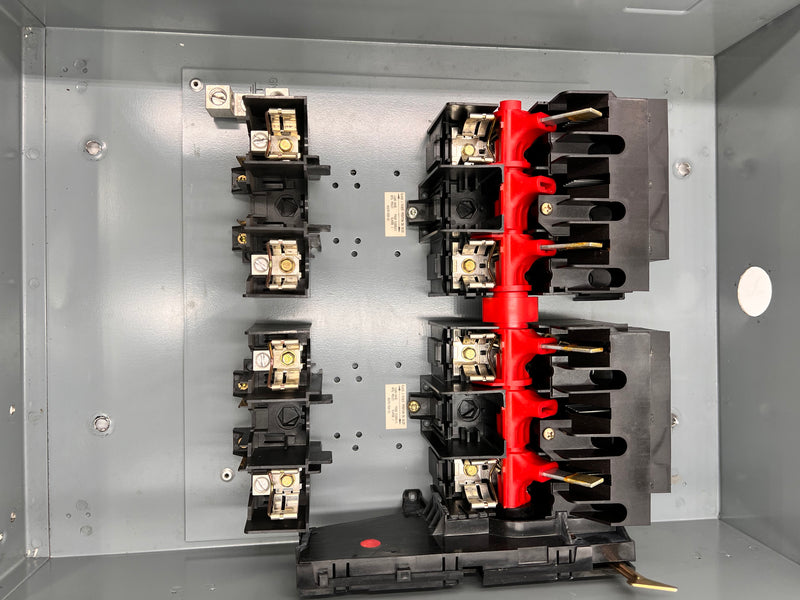 Square D H462 Fusible Disconnect 3 Pole 600v 60 Amp Type 1