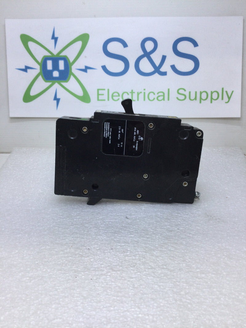 Square D EDB14025 25 Amp 1 Pole 480 VAC Bolt On Style Circuit Breaker