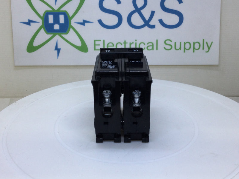 Eaton/Cutler Hammer CL220 20 Amp 2 Pole 120/240V Circuit Breaker