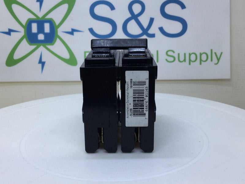 Eaton/Cutler Hammer CL220 20 Amp 2 Pole 120/240V Circuit Breaker