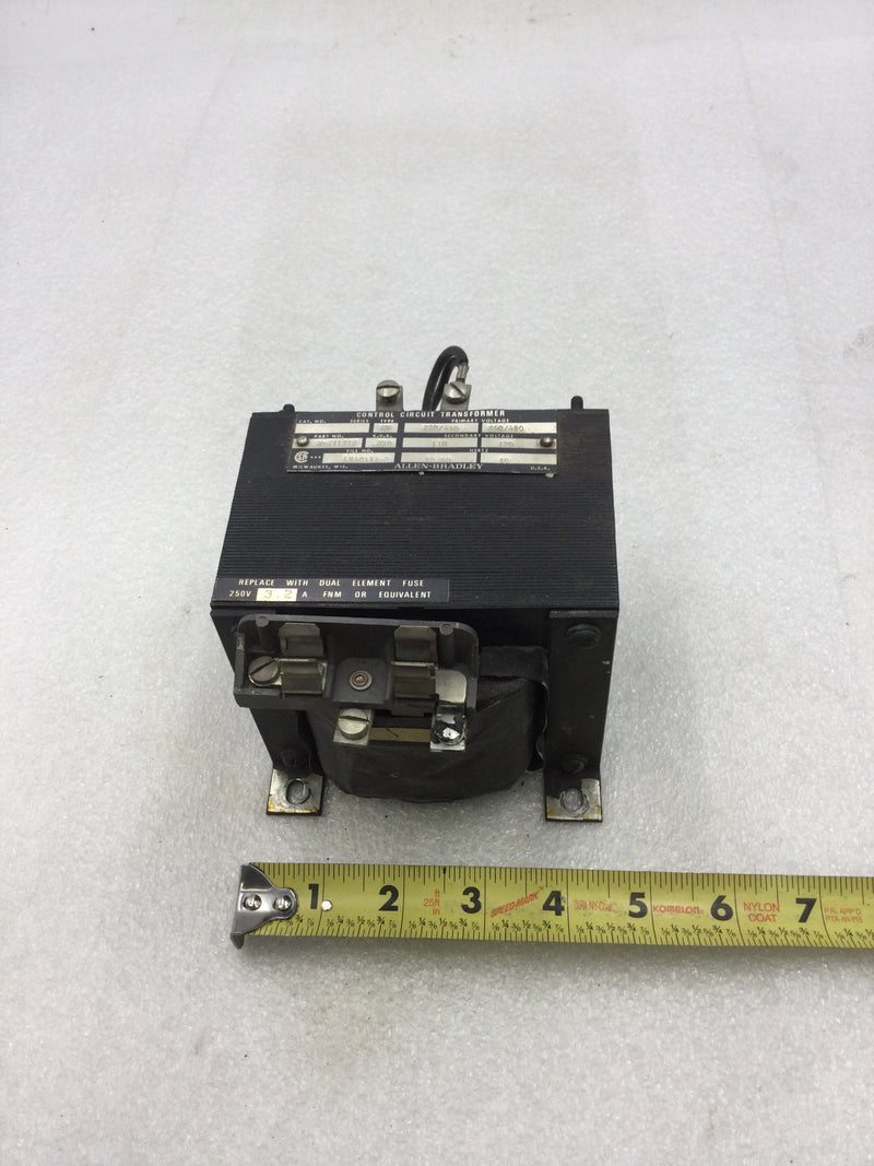 Allen-Bradley X-211272 Control Circuit Transformer Primary 220/440 VAC and 240/480 VAC .350 KVA