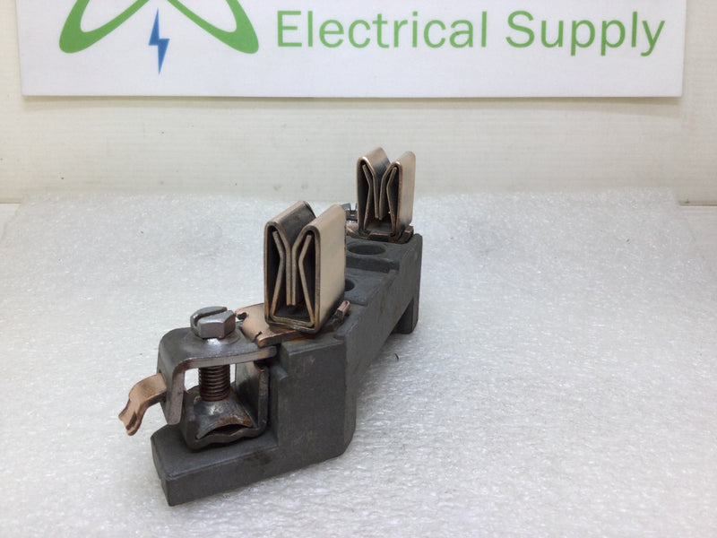 B&C Porcelain Meter Socket Replacement Block 100-200 Amp - 1 1/2" Base/Flat corner edges