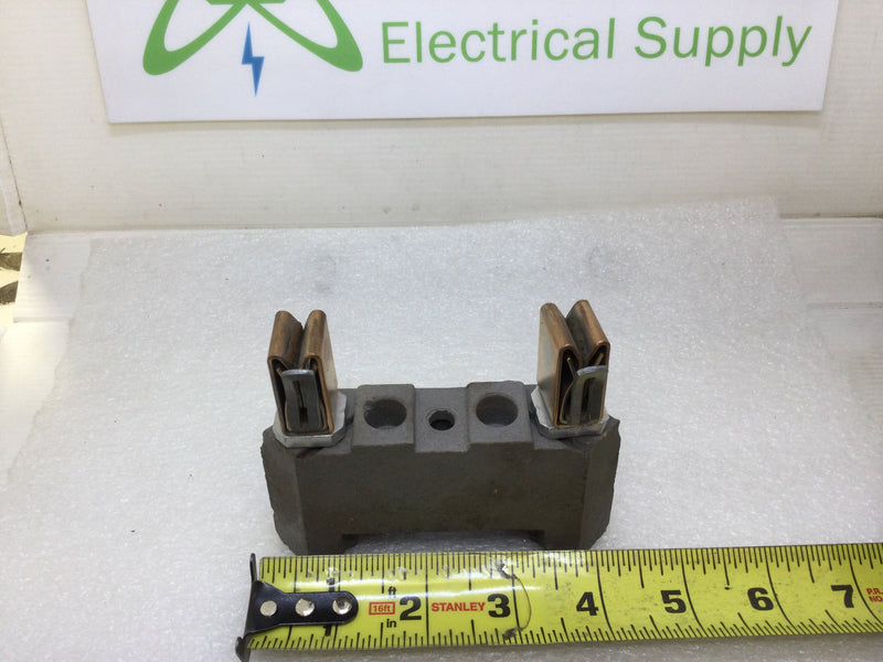 B&C Porcelain Meter Socket Replacement Block 100-200 Amp - 2" Base