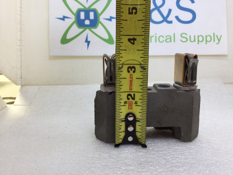 B&C Porcelain Meter Socket Replacement Block 100-200 Amp - 2" Base