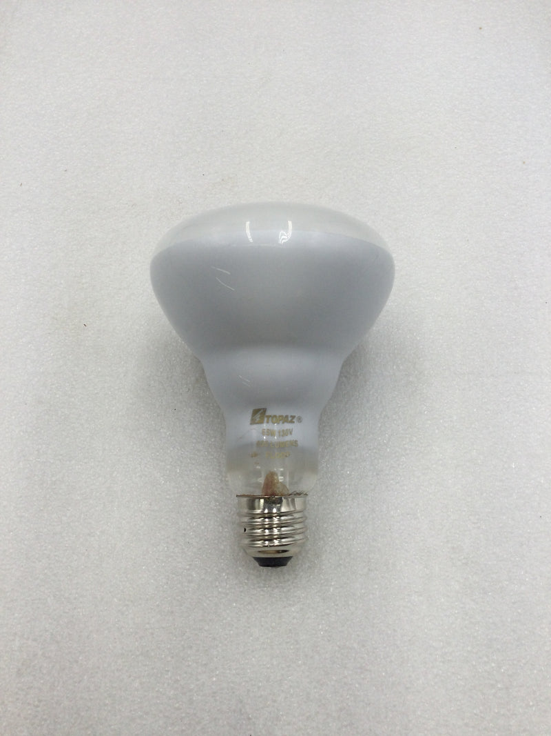 Topaz Lighting 79019 65BR30FL/130V-51 65 Watt 130 Volt Reflector Incandescent Lamp with E26 Medium Base