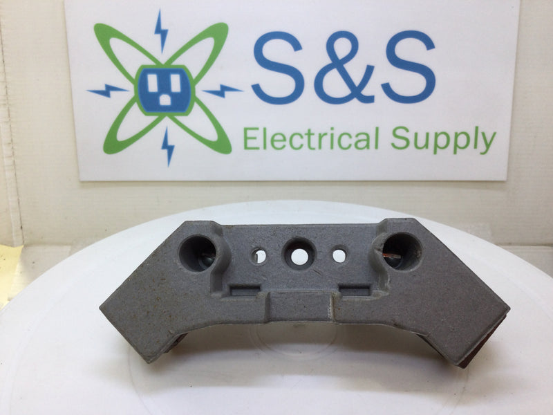 B&C Porcelain Meter Socket Replacement Block 100-200 Amp - 1 1/2" x 6" Base/Flat Angled corner