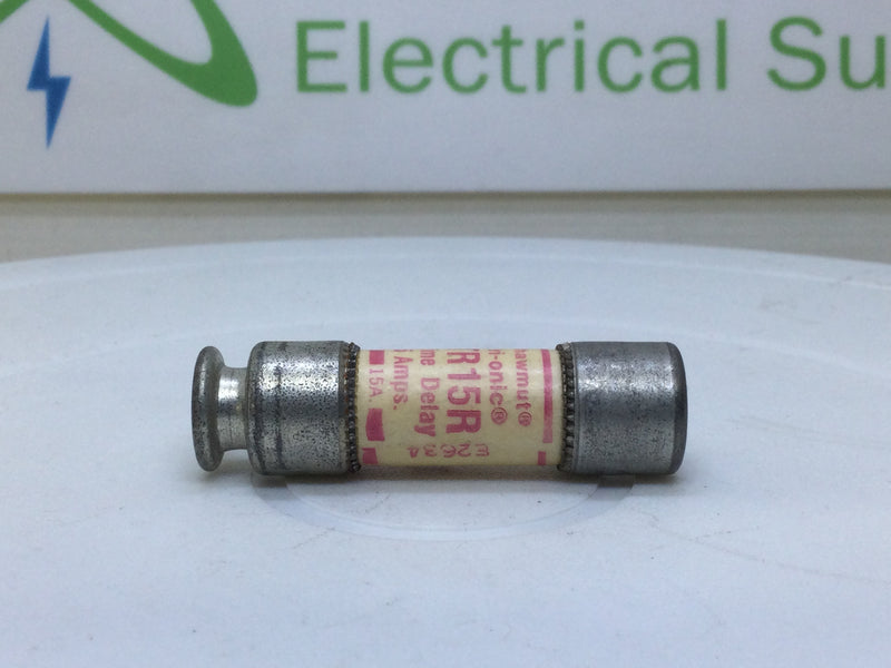 Gould/Shawmut TR15R 15 Amp 250V Dual Element Class RK5 Fuse