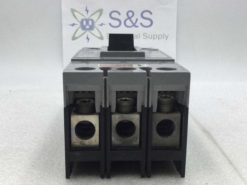 Siemens Sentron Series FXD63A250 Series B 250 Amp 3 Pole 600Vac Circuit Breaker