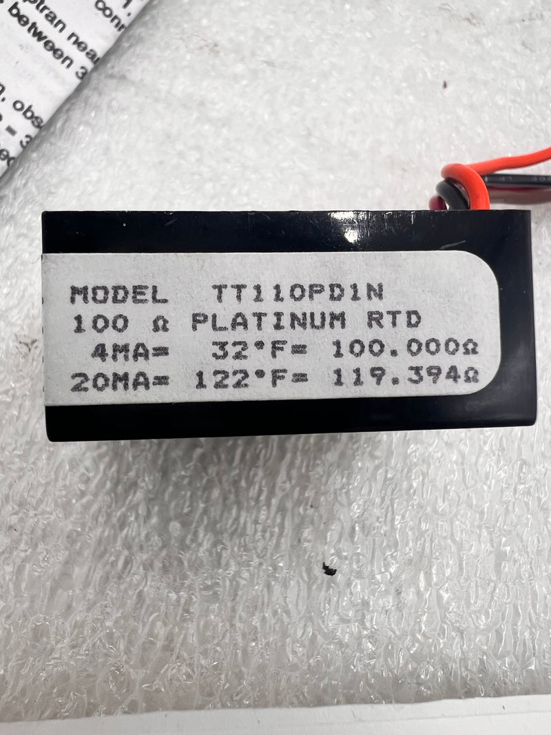 Minco Temptran 100 Ohm Transmitter 32/122F TT11OPD1N