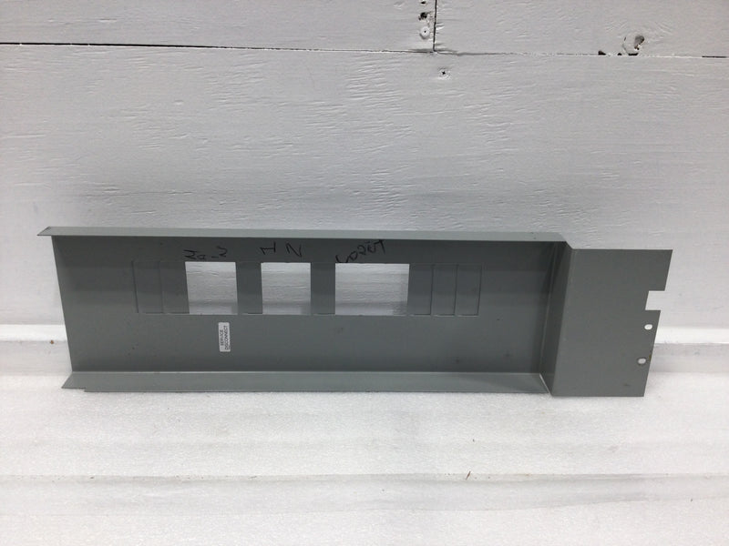 Eaton MBB1224B100BCS Dead Front Cover Only 100 Amp 12 Space/24 Circuit 120/240 VAC 6.5" X 23.75"