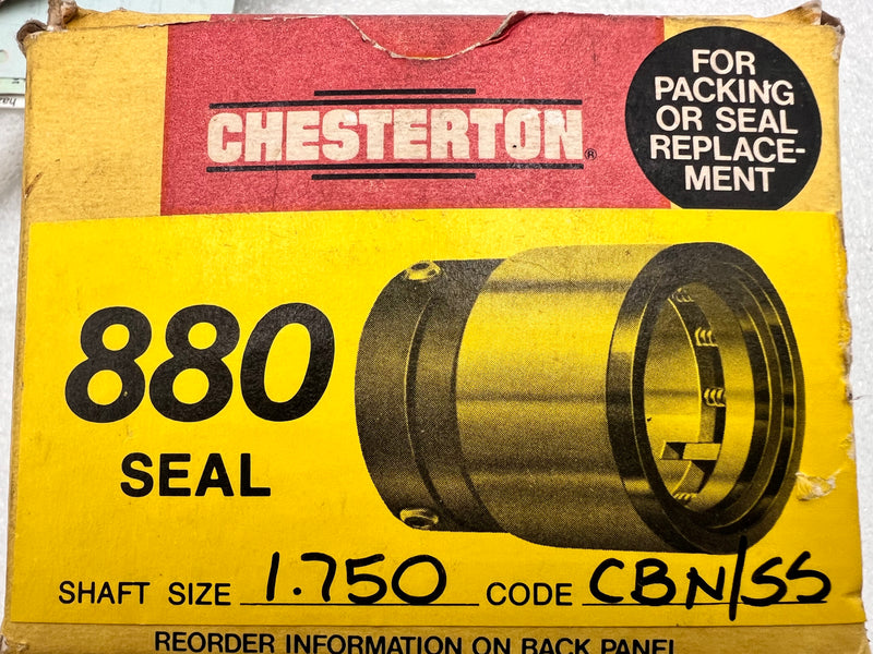 Chesterton 880 Seal Exchange 054113