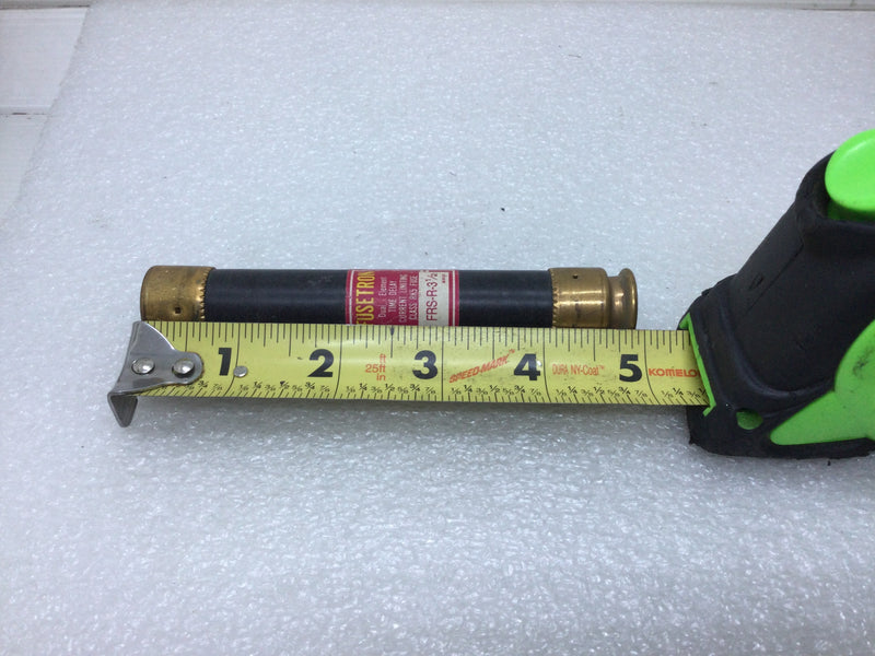 Fusetron/Bussmann FRS-R 3-1/2 600V 3-1/2 Amp Dual Element Current Limiting Time delay Fuse Class RK5