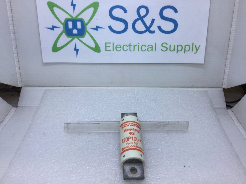 Ferraz/Shawmut Amp-Trap A70P100-4 100 Amp 700V Form 101 Semi Conductor