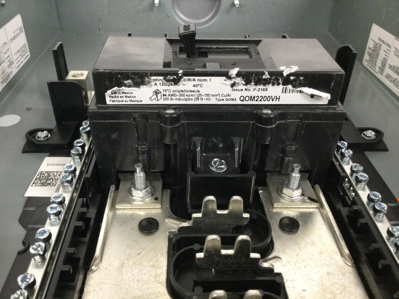 Square D Schneider HOM816M200PFTRB Circuit Breaker Load Center 200A, 8 Space /16 Circuit NEMA 3 Outdoor Main Breaker