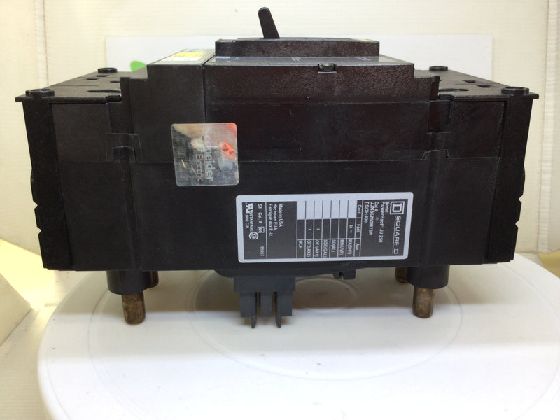 Square D JJN36250M75AFSOHJ00 250 Amp 3 Pole 600V 25kA Plug In Motor Circuit Protector