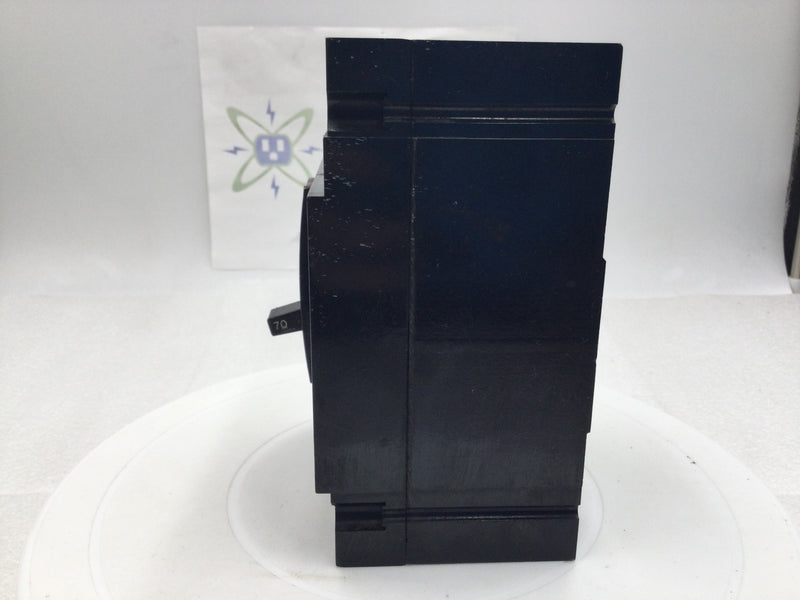 GE/General Electric TED134070 70 Amp 3 Pole 480V Molded Case Circuit Breaker