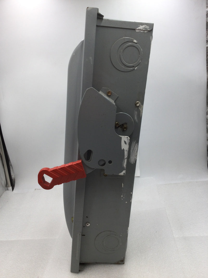 Siemens HNF363 100 Amp 660V Nema 1 Indoor Safety Switch Non-Fused