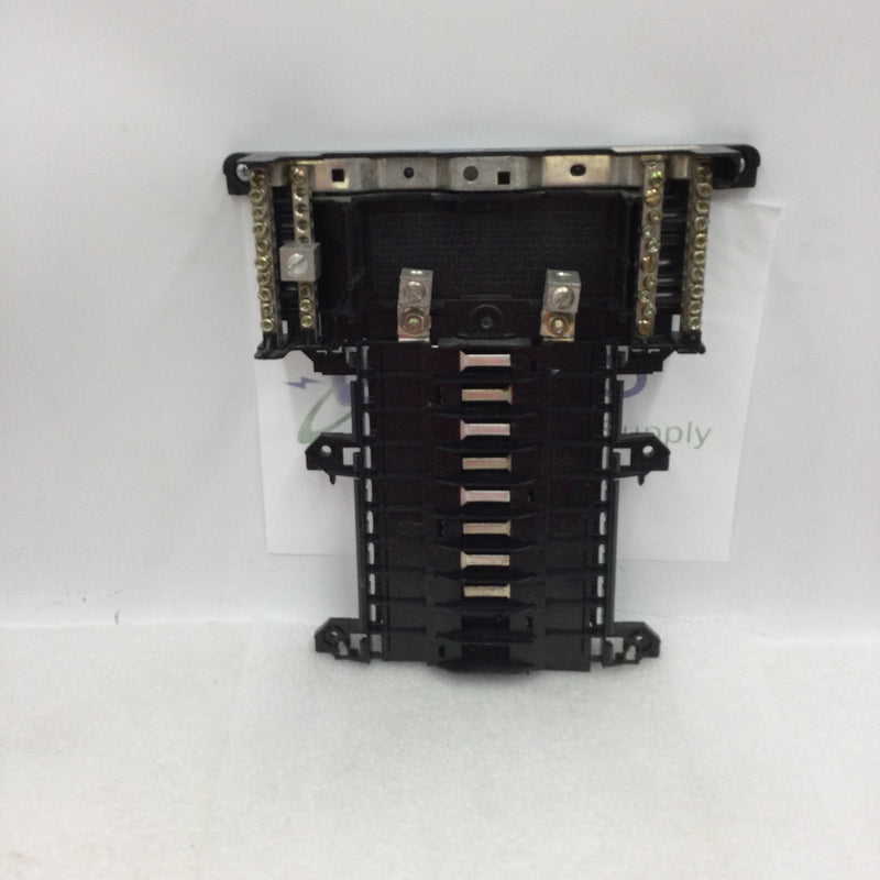 Square D QO11624L125GRB Load Center 125 Amp 120/240 VAC 1 Phase 8 Space 24 Circuit Guts Only 10" x 11.5"