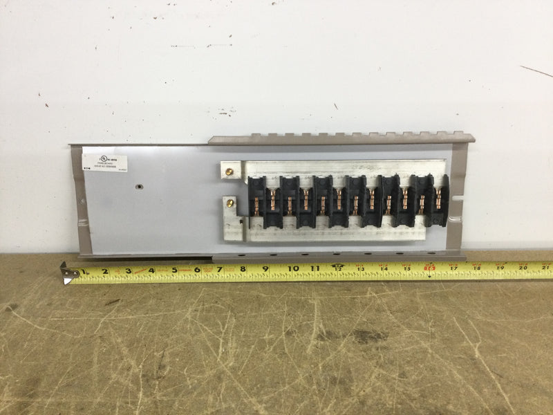 Eaton/Cutler-Hammer CHEC24B100E 10 Space/20 Circuit Main Load Center Guts Only 6" X 18"