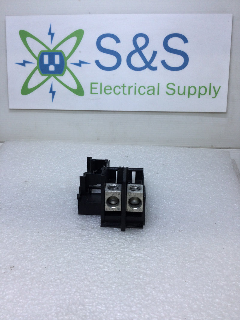 Square D QO260NATS 60 Amp 120/240 VAC  2 Space Load Center Guts Only 2.5 " X 3.5"