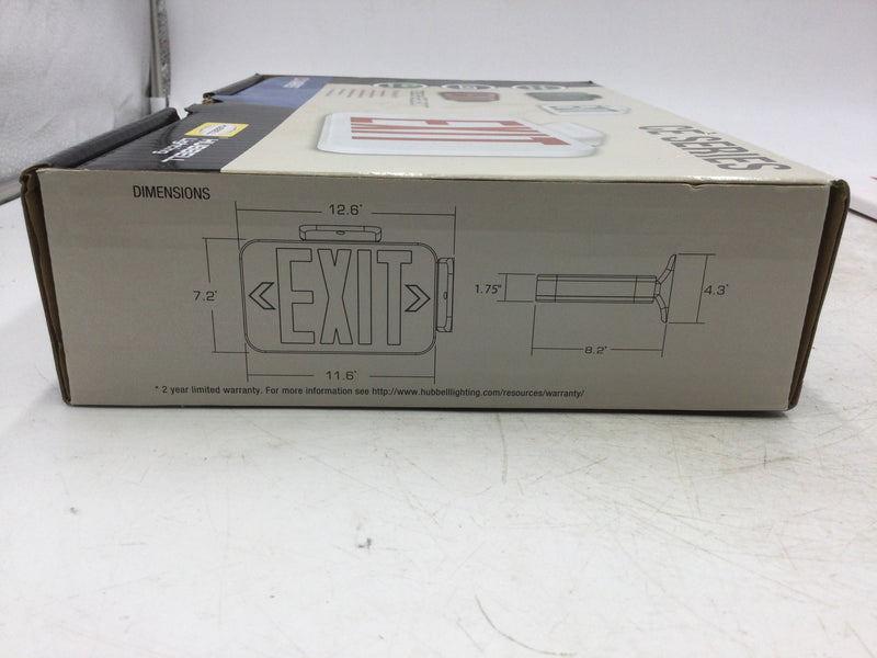 Hubbell Lighting CER CE Series Emergency Lighting and Power Equipment 60Hz 120/277V