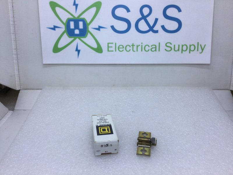 Square D B15.5 Overload Relay Thermal Unit