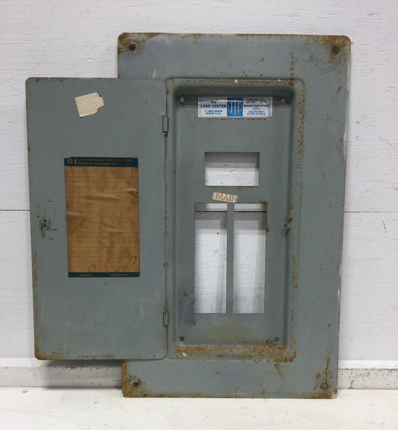 ITE Imperial EQC 16MBA Panel Cover/Door Only w/Main 16/30 Space 150Amp 120/240V 25 1/4" x 15 5/8"