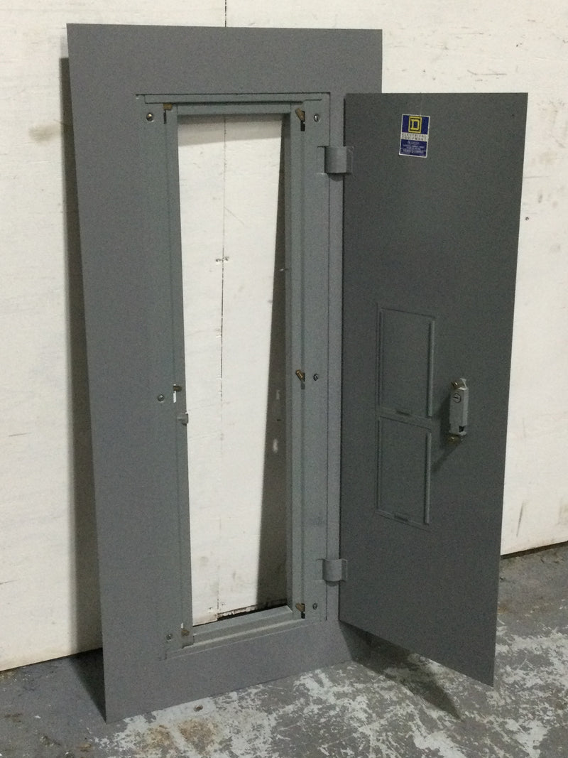 Square D NEHB Panelboard Cover/Door Only 44" x 20" Broken Door Latch