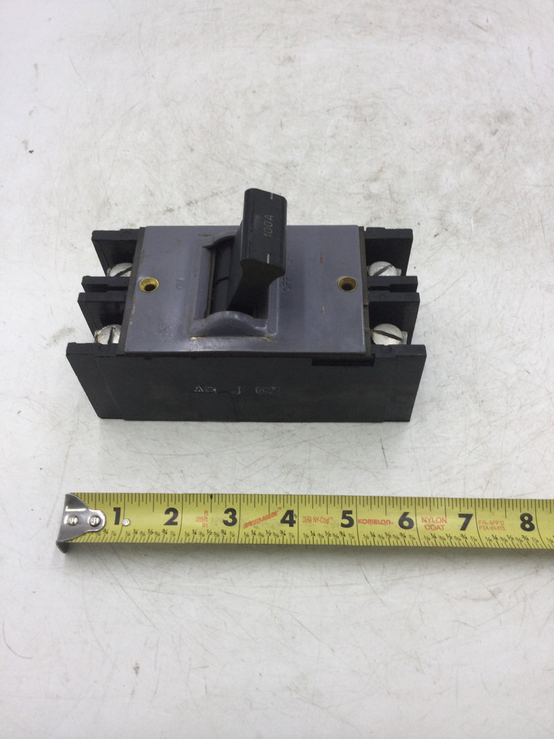 Square D 100 Amp Main Breaker for QON-20M 100 Amp Load Center w/Mounting Bracket