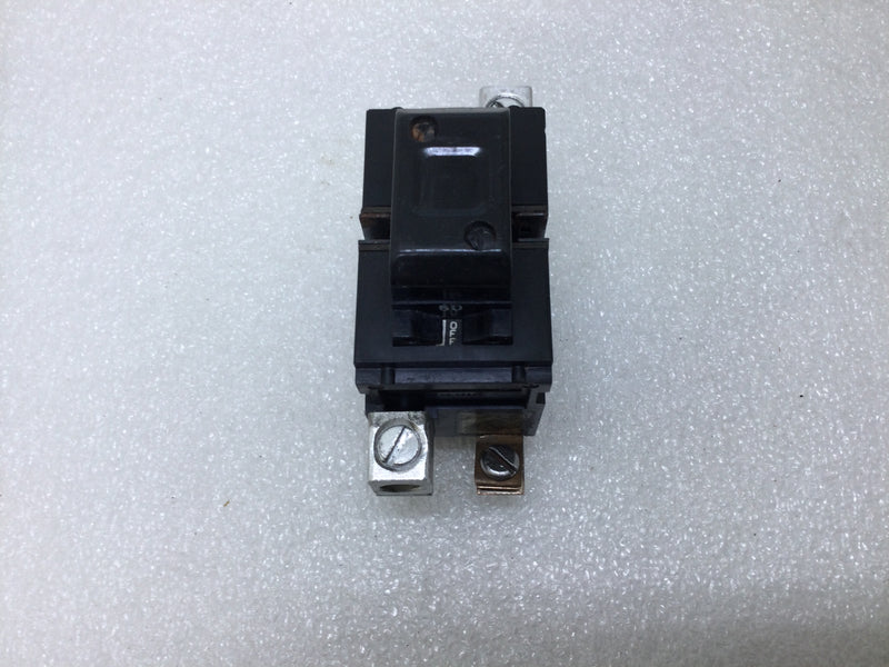 Pushmatic Bulldog P260 II260 60 Amp 2 Pole 120/240V Circuit Breaker