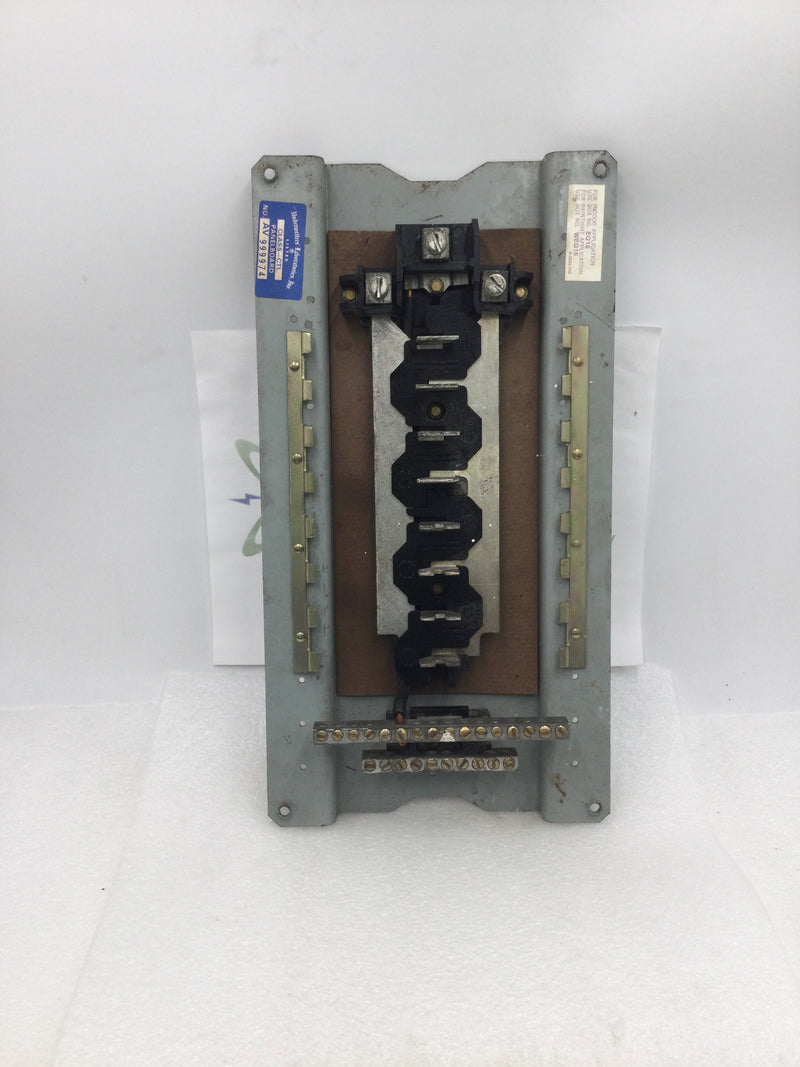 ITE EQ16MBA 8 Space/24 Circuit 125 Amp 120/240 VAC Load Center Guts Only 8" X 15"