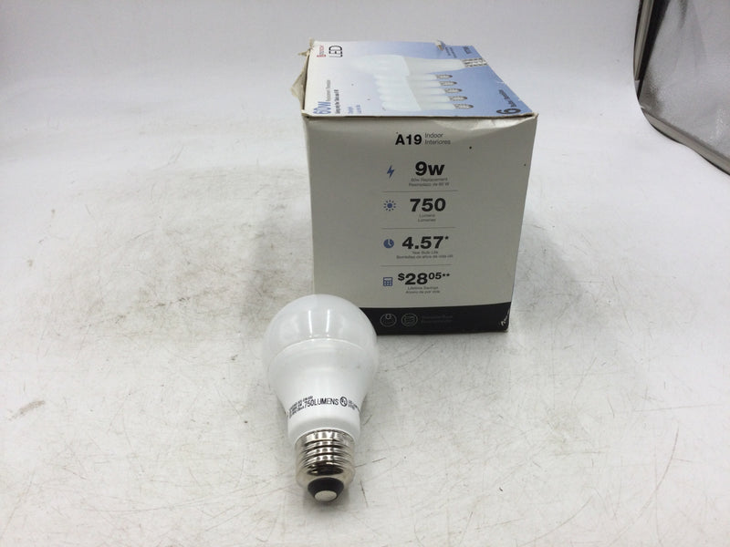 Utilitech A19 0777509 60W Replacement LED Non-Dimmable Daylight 750 Lumens