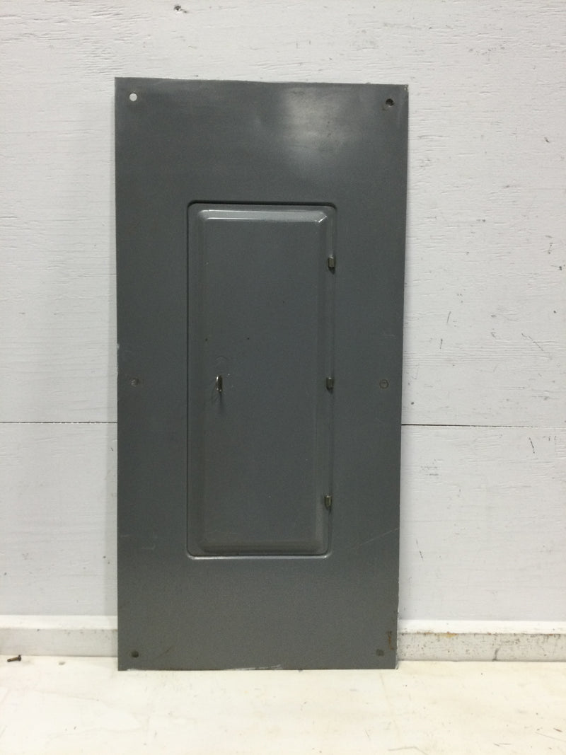 Square D QOC-42W 42 Space (Cover Only) Pulled From QO442W 3Ph Breaker Panel Type QO 31 3/4" x 15 1/2"