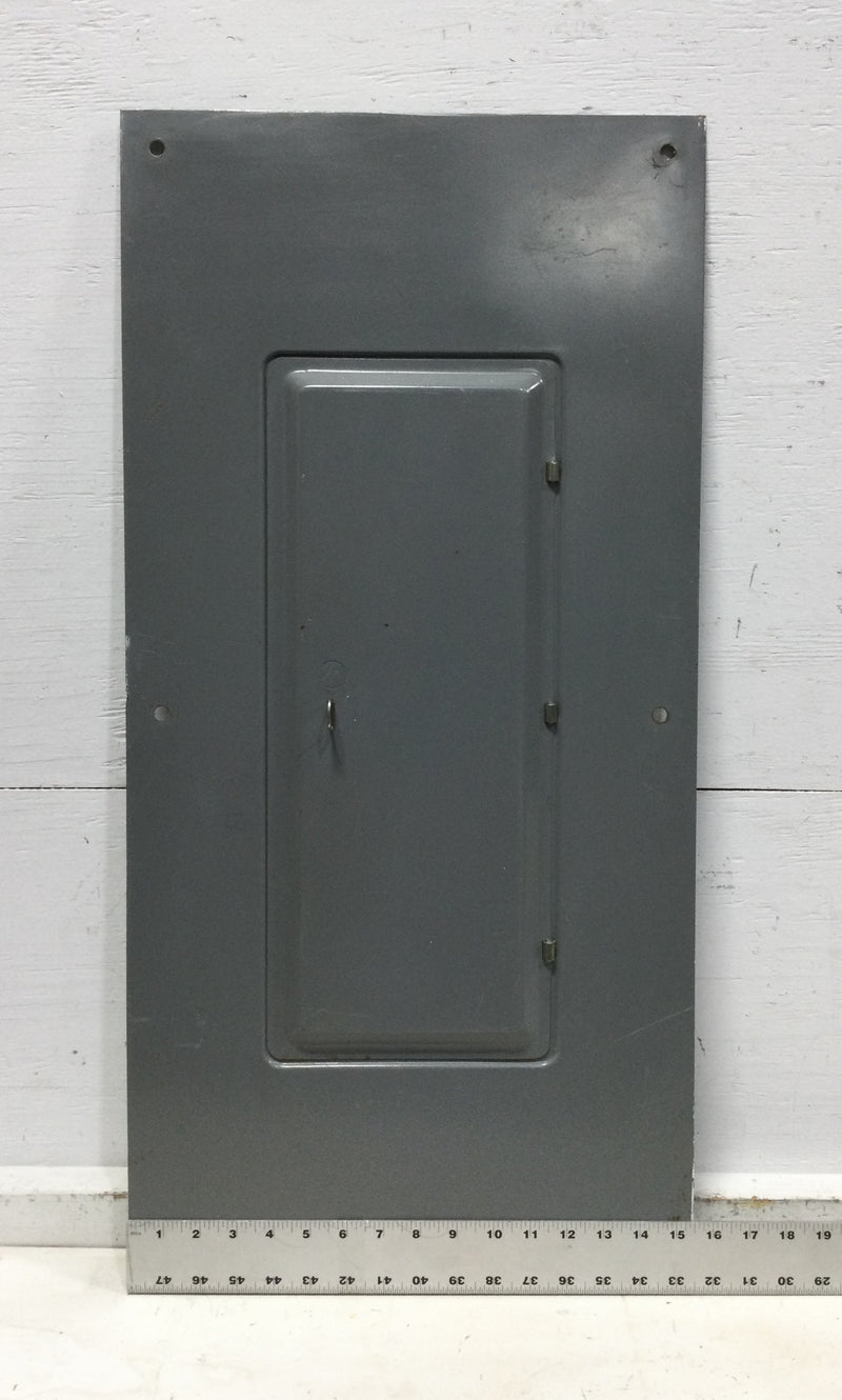 Square D QOC-42W 42 Space (Cover Only) Pulled From QO442W 3Ph Breaker Panel Type QO 31 3/4" x 15 1/2"