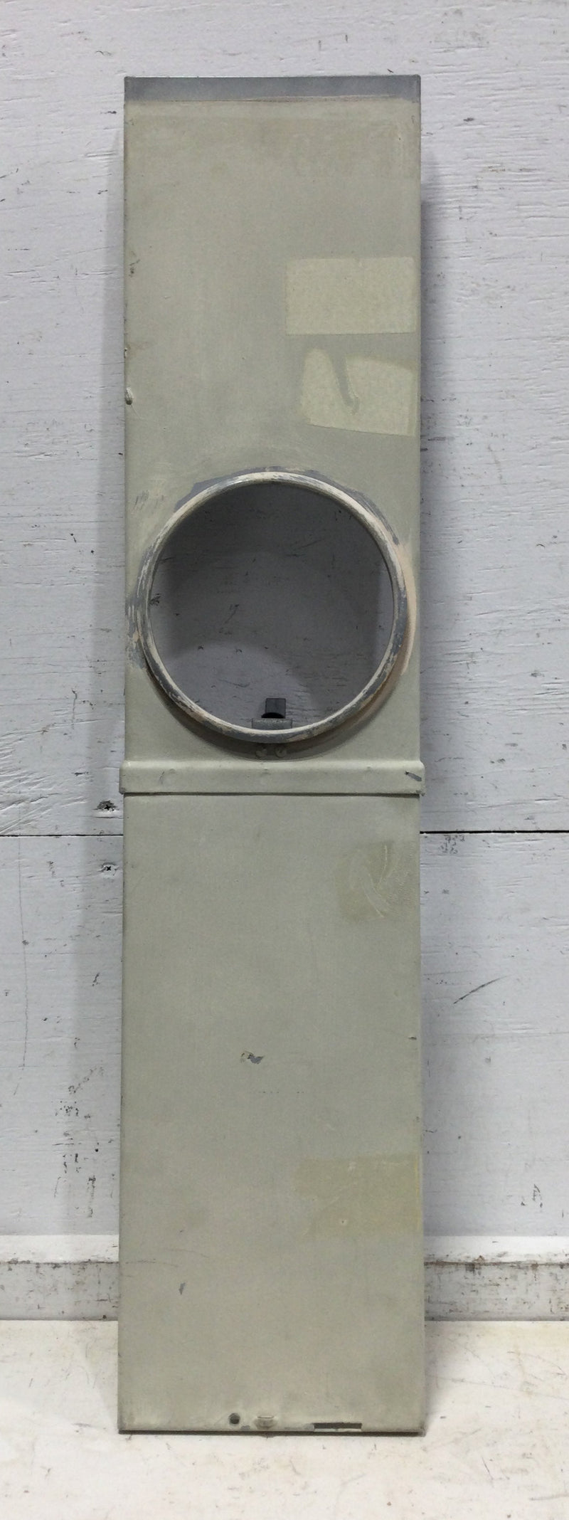 GE General Electric TSM815CSCU/TSM820CSCU 200 Amp Meter Cover and Panelboard Cover Only w/Back Bottom Hook 32 3/4" x 7 1/2"