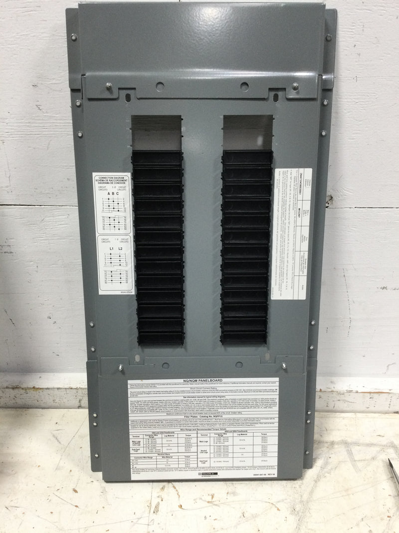 Square D NQ294473345900300001 200 amp, 208/120V, 3 PH, 4 Wire 30 Space Main Breaker Panel Interior