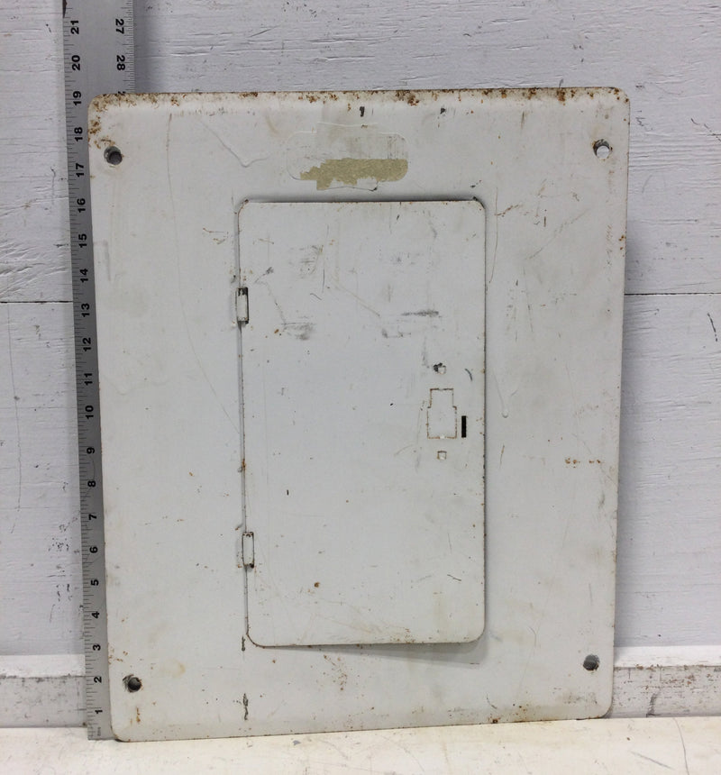 ITE Gould G1224MB1100 Indoor Load Center Cover/Door Only w/Main 100 Amp 120/240V 1 Phase 3 Wire 12/24 Space 19 1/8" x 15 1/2"