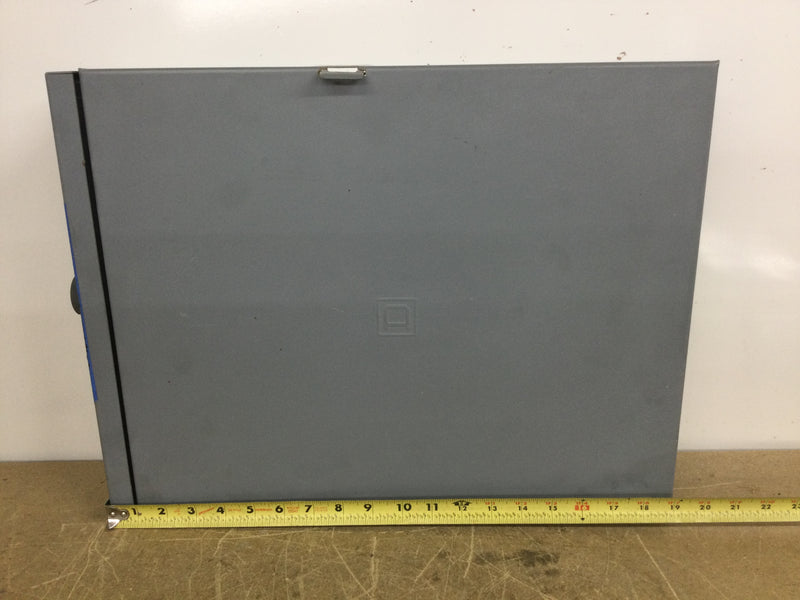 Square D QO Series 100 AMP 6 Space/12 Circuit Main Breaker Load Center 14.5" X 19"