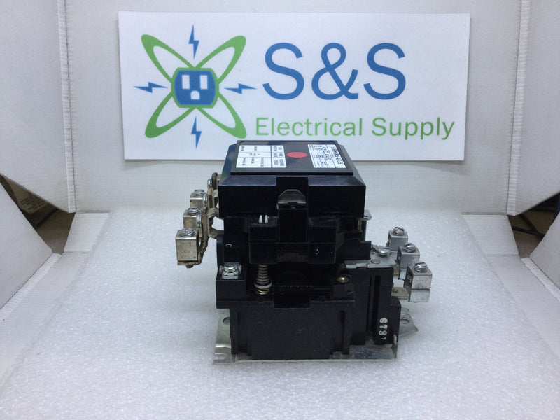 Siemens-Allis CLA143D Contactor 3-Phase 60 Amp Load 277V Line 480V